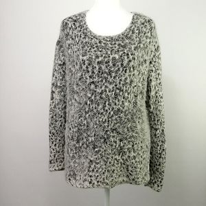 Me To We Loose Fit Furry Sweater